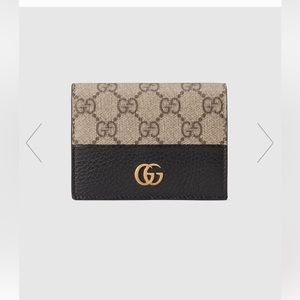 Gg marmot card case wallet
